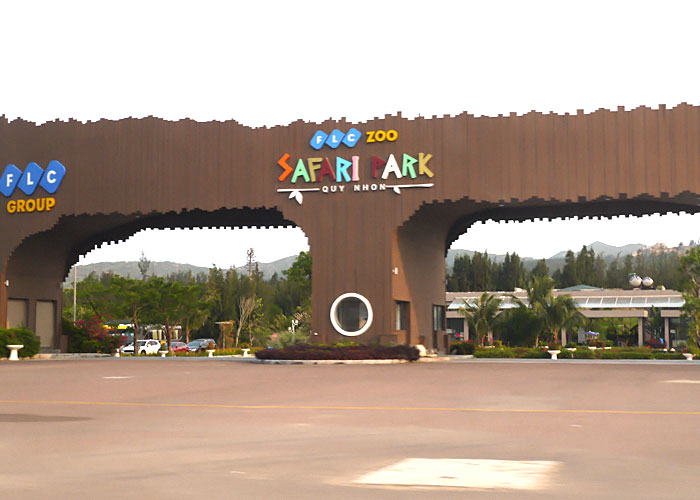 ベトナム・動物園「FLC Zoo Safari Park」入口写真