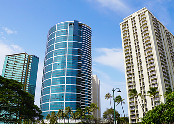 ハワイ不動産　エリア紹介 アラモアナの高級コンドミニアム写真
