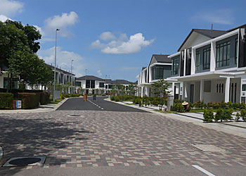 マレーシア不動産　住宅街のイメージ画像