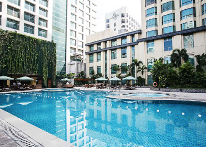 New World Manila Bay Hotel・プールの写真
