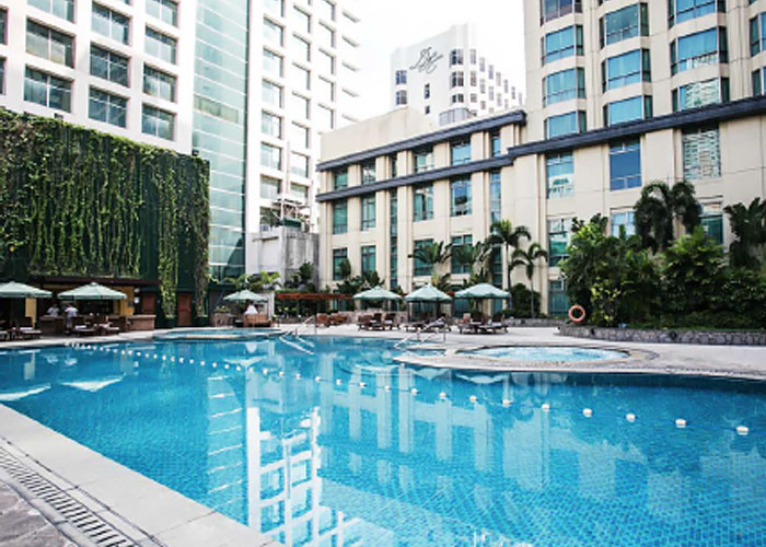 New World Manila Bay Hotel・プールの写真