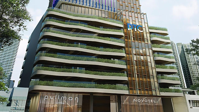 プルマン・リビングとノボテル・リビングのイメージ画像