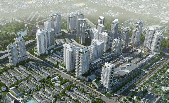 ベトナム都市開発プロジェクト「パークシティ・ハノイ」のイメージ画像