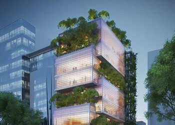 ベトナム不動産「nanocoビル」外観イメージ