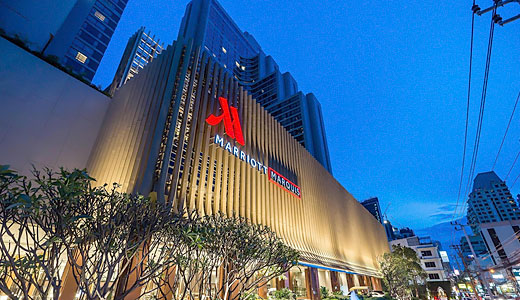 「バンコク・マリオット・マーキス・クイーンズパーク」の外観写真