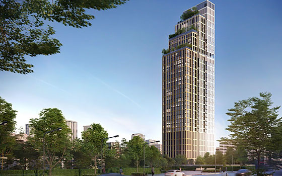 タイ不動産「イサラ・サトン」外観イメージ