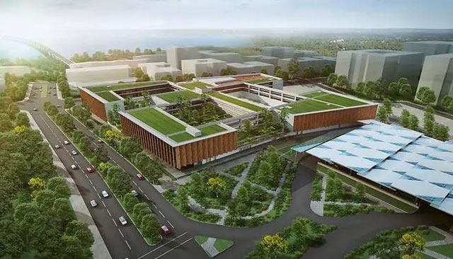 ジョホール～シンガポール間RTS「ウッドランズ・ノース駅」イメージ画像