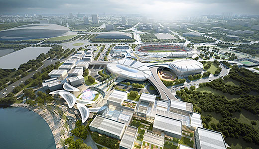 「サイゴン・スポーツ・シティ」開発イメージ