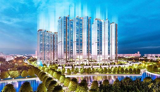 ベトナム不動産「サンシャイン・シティ・サイゴン」開発イメージ