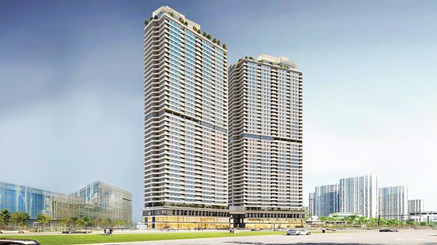  44階建てアパート「HH2」のイメージ