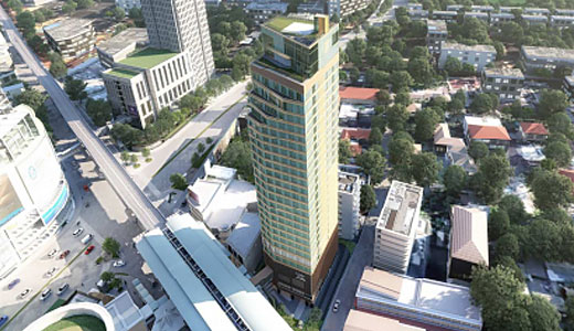 「ソラリア西鉄ホテルバンコク」の外観イメージ