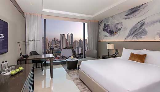 バンコク新ホテル「カールトン・ホテル」の室内イメージ