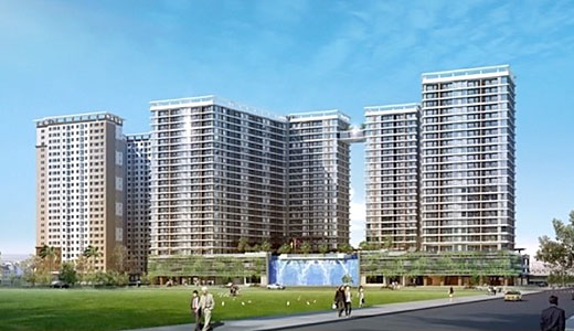 東急＆NTT都市開発のベトナム分譲マンションプロジェクト「ミドリパーク・ザ・グローリー」の開発イメージ