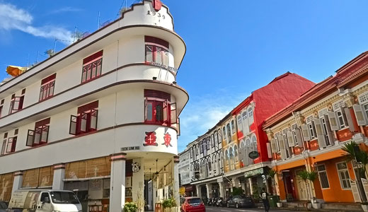 シンガポールのショップハウス