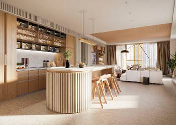 エルリアのリビング