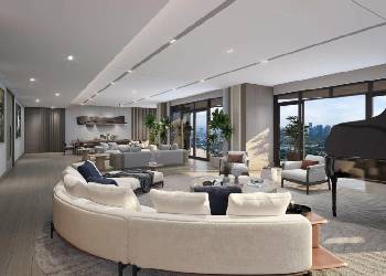 パーク・ヴィラのリビング