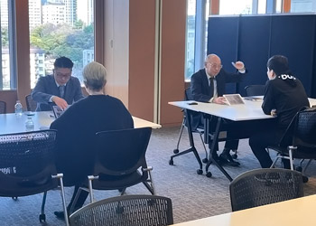 個別相談ブースの様子